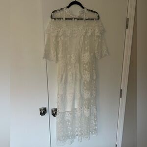 White Lace Dress